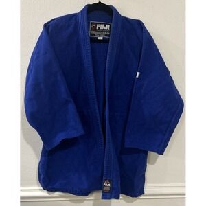 Fuji‎ Kimono Blue MMA Jiu Jitsu Gi Top Martial Arts Training Fighting Size 4